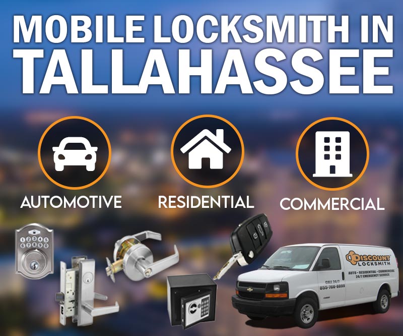 Mobile Discount Locksmith in Tallahassee 